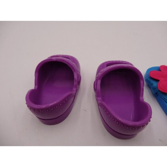 Dora The Explorer Dress Up Adventure 15" Doll 2003‎ -3 Pairs of Shoes Lot - Picture 15 of 16
